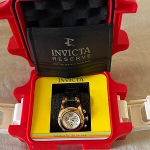Invicta Gold and Black Reserve Watch